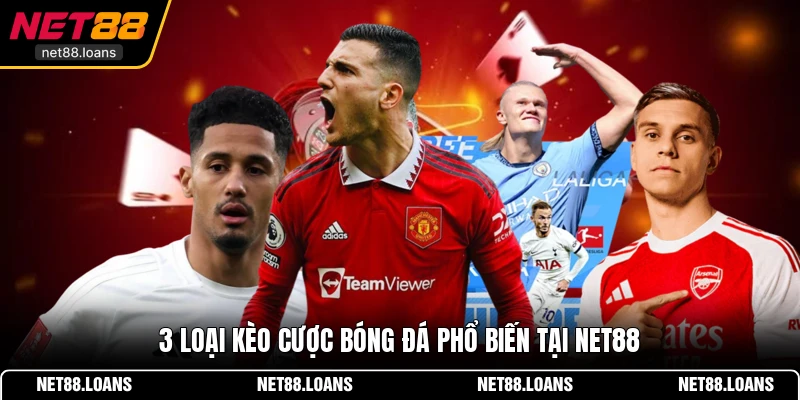 3 loại kèo cược bóng đá phổ biến tại NET88