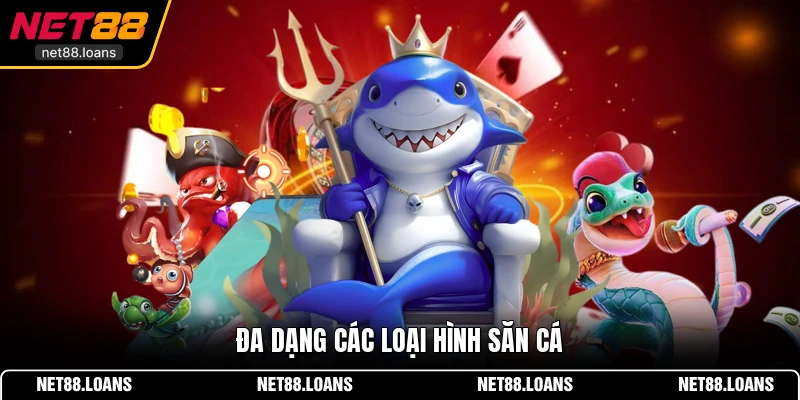 Đa dạng các loại hình săn cá